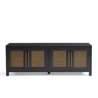 Meuble TV en bois 69,5 cm, console multimédia, centre de divertissement