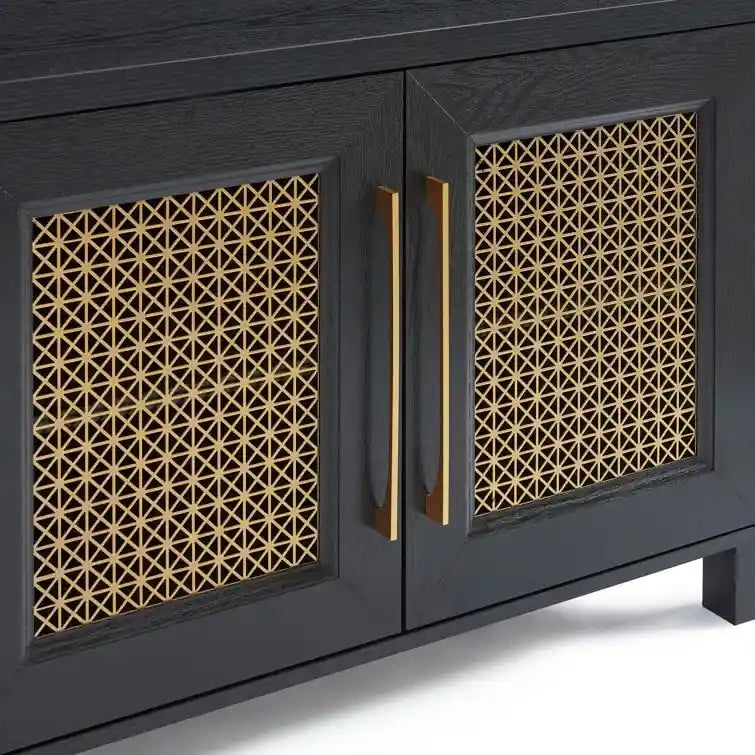 Meuble TV en bois 69,5 cm, console multimédia, centre de divertissement