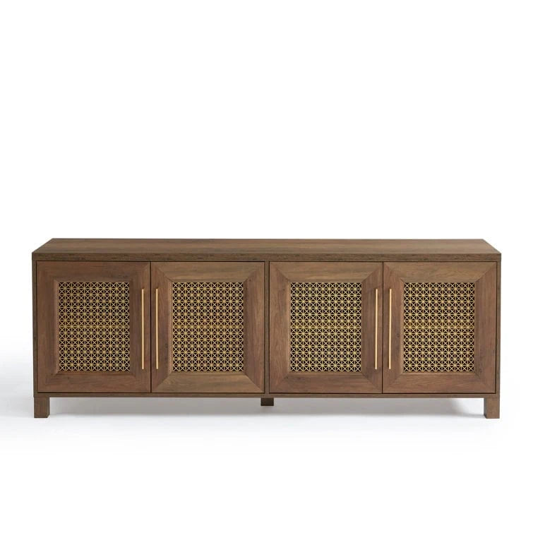 Meuble TV en bois 69,5 cm, console multimédia, centre de divertissement
