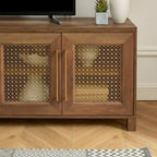 Meuble TV en bois 69,5 cm, console multimédia, centre de divertissement