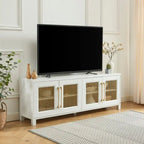 Meuble TV en bois 69,5 cm, console multimédia, centre de divertissement