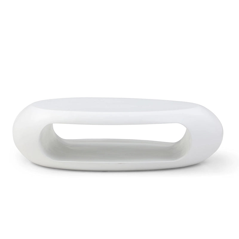 Table basse ovale moderne