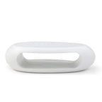 Table basse ovale moderne