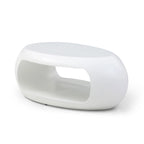Table basse ovale moderne