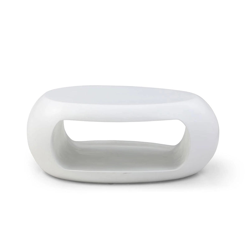 Table basse ovale moderne