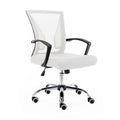 Chaise de bureau à dossier mi-haut Zuna de Modern Home
