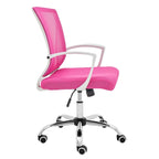 Chaise de bureau à dossier mi-haut Zuna de Modern Home