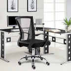 Chaise de bureau à dossier mi-haut Zuna de Modern Home