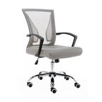 Chaise de bureau à dossier mi-haut Zuna de Modern Home