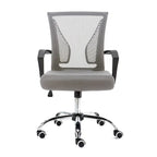 Chaise de bureau à dossier mi-haut Zuna de Modern Home
