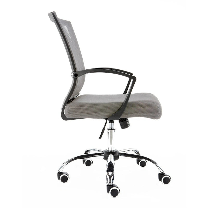 Chaise de bureau à dossier mi-haut Zuna de Modern Home