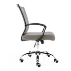 Chaise de bureau à dossier mi-haut Zuna de Modern Home