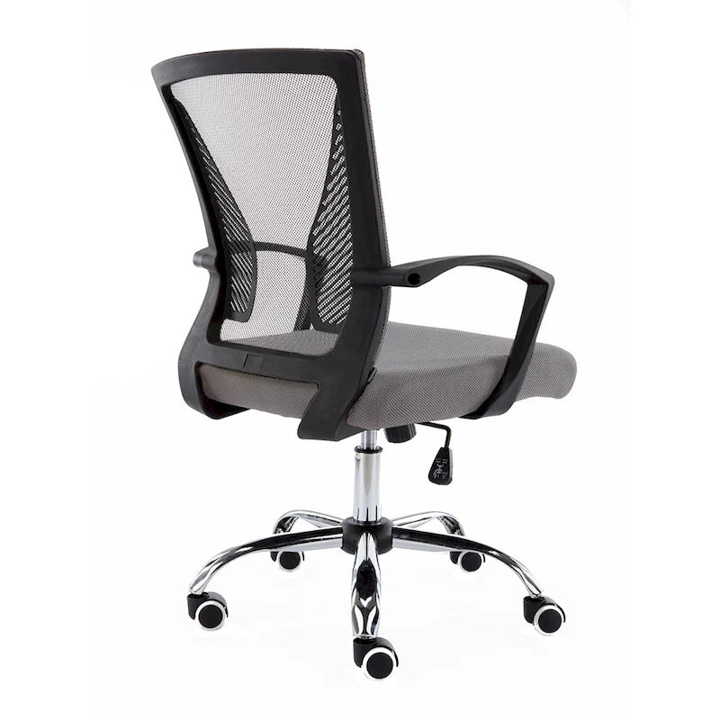 Chaise de bureau à dossier mi-haut Zuna de Modern Home