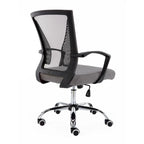 Chaise de bureau à dossier mi-haut Zuna de Modern Home