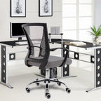 Chaise de bureau à dossier mi-haut Zuna de Modern Home