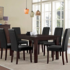 Chaises de salle à manger rembourrées Subrtex (lot de 2) Parsons en similicuir