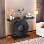 Console moderne de 40 pouces, table d'appoint pour canapé d'entrée ou salon