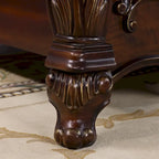 Lit traditionnel Eugene en bois massif à panneaux, de Furniture of America