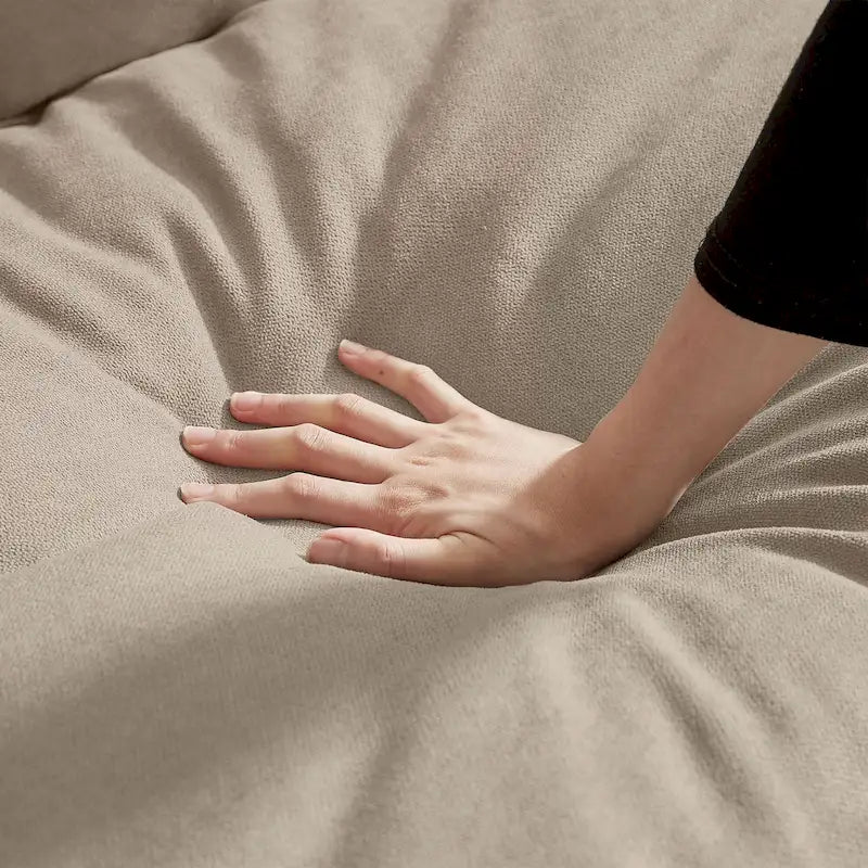 Canapé d'angle en L de 209 cm (82,28 pouces) avec assises nuage pour salon