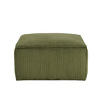 Christopher Knight Home - Pouf carré Yzabella en similicuir
