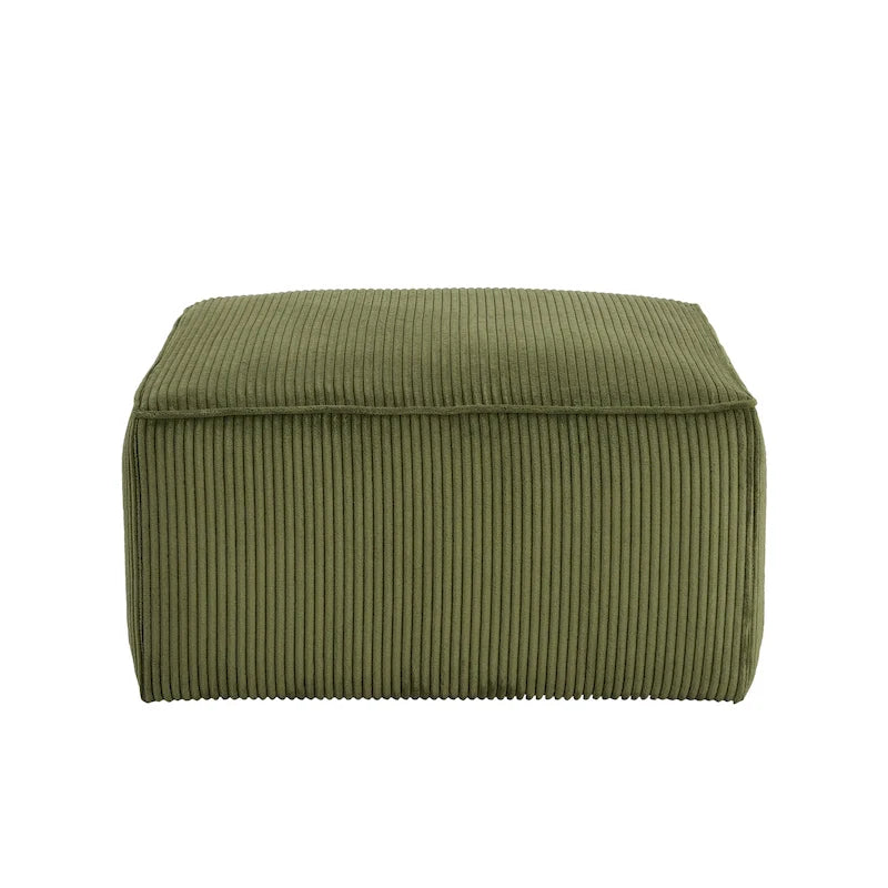 Christopher Knight Home - Pouf carré Yzabella en similicuir