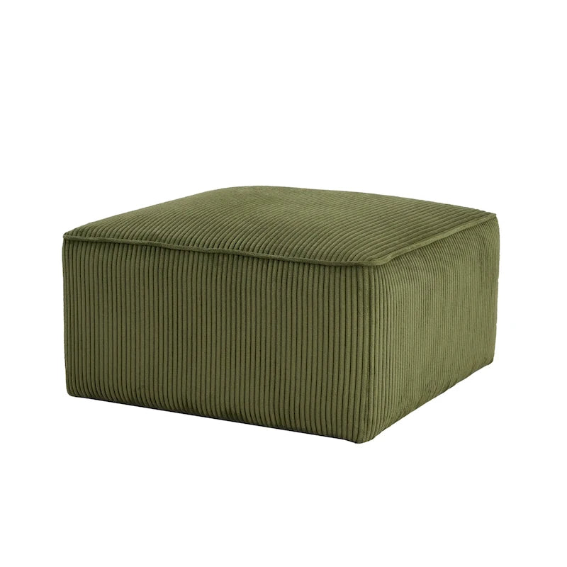 Christopher Knight Home - Pouf carré Yzabella en similicuir