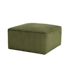 Christopher Knight Home - Pouf carré Yzabella en similicuir