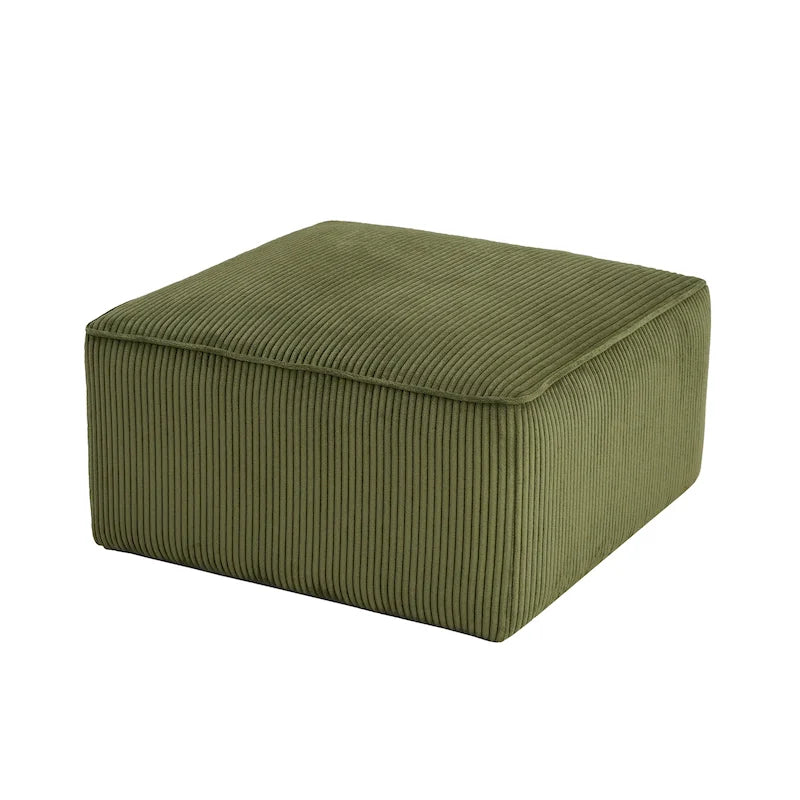 Christopher Knight Home - Pouf carré Yzabella en similicuir
