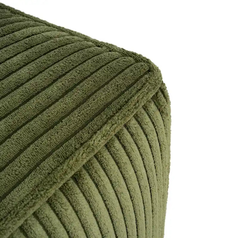 Christopher Knight Home - Pouf carré Yzabella en similicuir