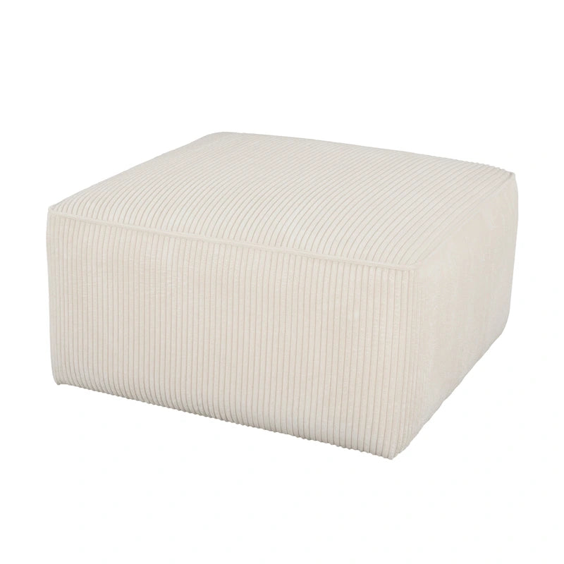 Christopher Knight Home - Pouf carré Yzabella en similicuir
