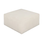 Christopher Knight Home - Pouf carré Yzabella en similicuir