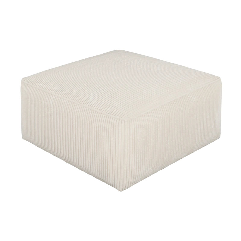 Christopher Knight Home - Pouf carré Yzabella en similicuir