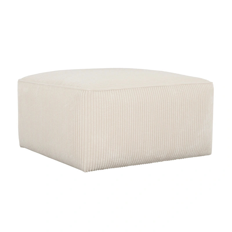 Christopher Knight Home - Pouf carré Yzabella en similicuir