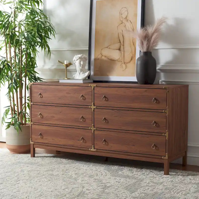 Commode à 6 tiroirs SAFAVIEH Home Galio