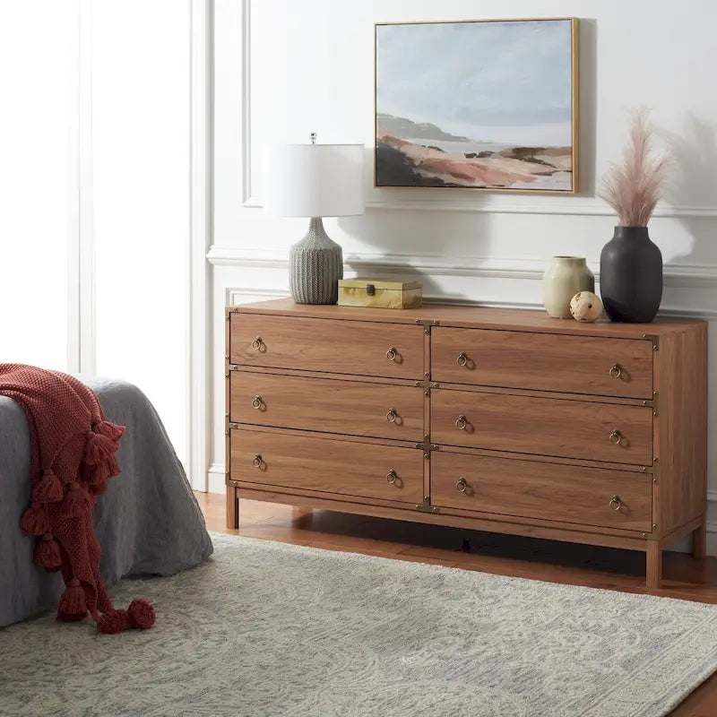 Commode à 6 tiroirs SAFAVIEH Home Galio